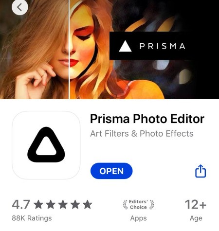 Turn a Photo Into a Colouring Page - Prisma app