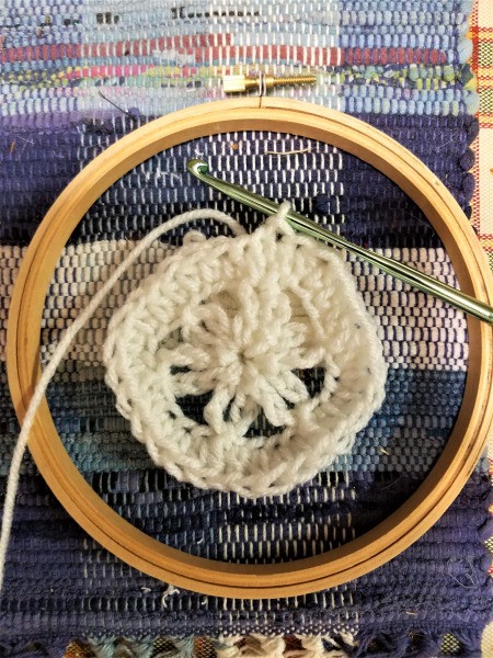 Embroidery Hoop Doily Wall Decoration - row 3