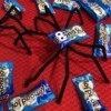 Halloween Candy Spiders - spider surrounded by candies