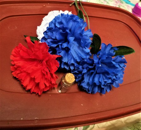 Tiny Hanging Glass Jars