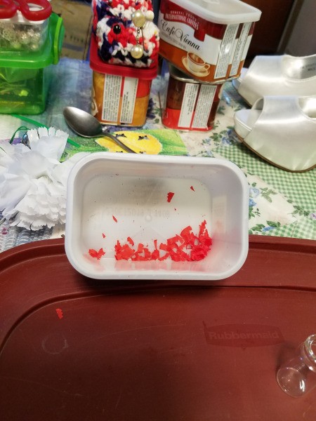 Tiny Hanging Glass Jars