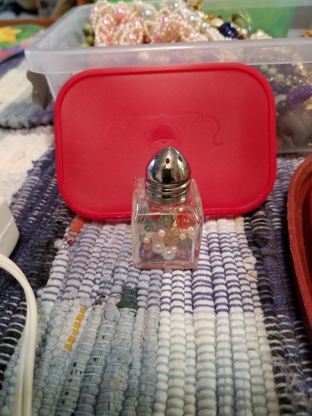 Tiny Hanging Glass Jars