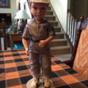 Identifying a Boots Tyler Doll - doll in old style uniform