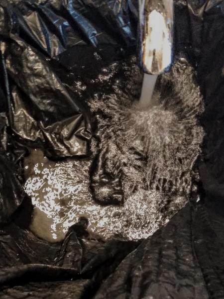 Marbleized Artwork - fill part way with water, room temperature for this project