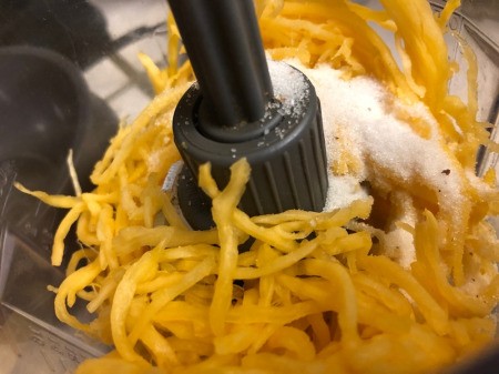 food processing squash