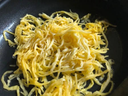 Spaghetti Squash in pan
