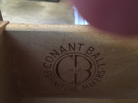Value of a Conant Ball Desk
