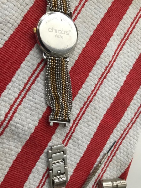 Shortening a Watch Band with Links - links removed