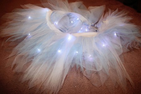 Ice Phoenix Costumes - tutu with lights