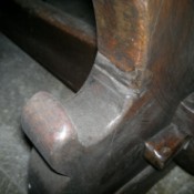 Identifying an Old Oak Trestle Table - leg