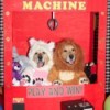 Claw Machine with Stuffed Animal Costumes - dogs in costume in the machine