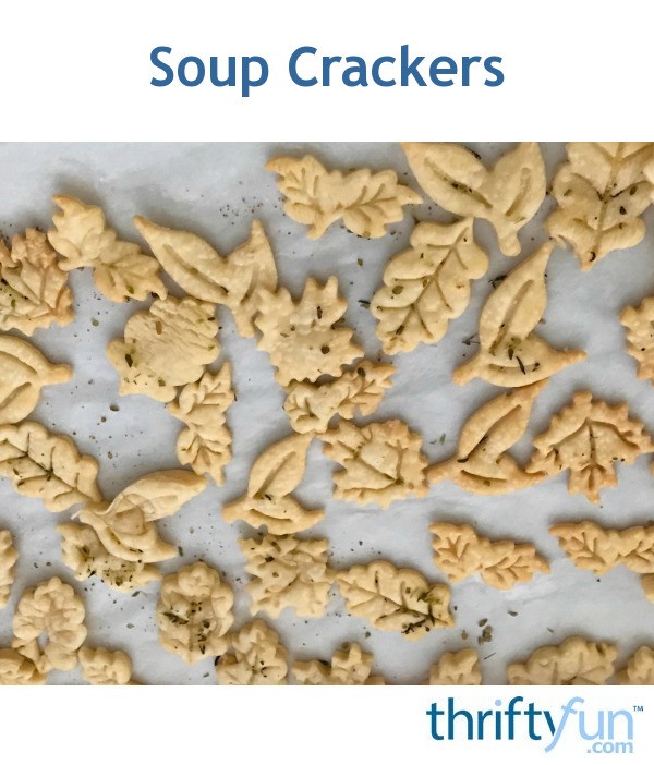Soup Crackers ThriftyFun