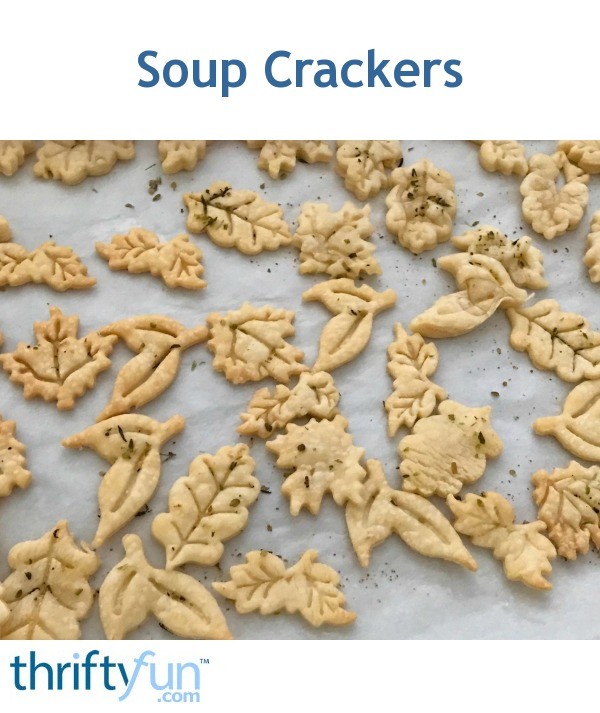 Soup Crackers ThriftyFun