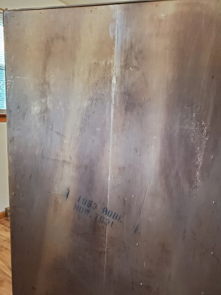 Replacing the Mirror on a Vintage Wardrobe