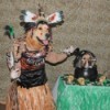 Witch Doctor and Shrunken Head Costumes - finished witch doctor and shrunken head