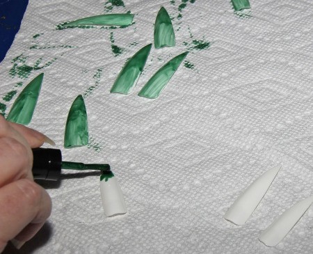 Constructing the Medusa costume.