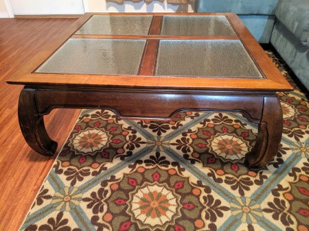 Value of an Opium Leg Coffee Table