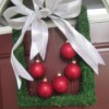 Moss Trim Picture Frame Wreath