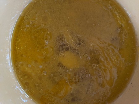 mixing wet ingredients