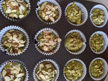 muffins ready to bake