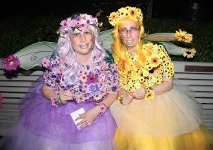 Enchanting Flower Fairies - fairies sitting next to each other