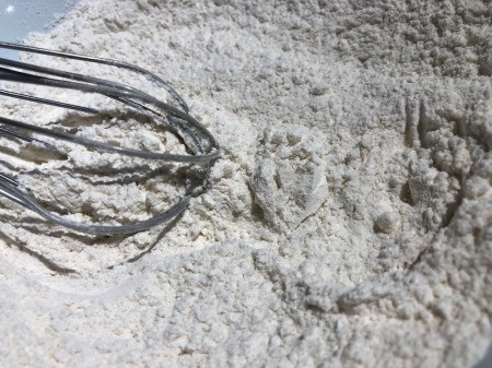 mixed flour & powders