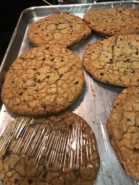 Gigantic Chocolate Chip Cookies