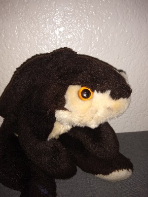 Identifying a Dan Dee Plush Toy - black and white stuffy