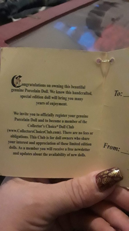 Value of a Collectors Choice Porcelain Doll