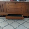 Information on a Lane Cedar Chest - chest with a lower drawer open