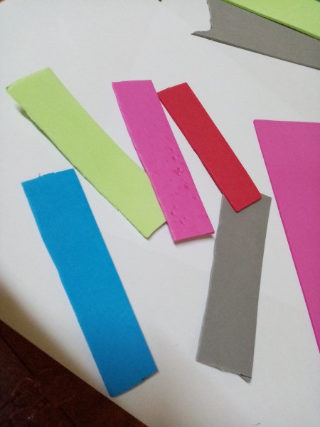 Rubber Foam Stamps on Bottle Caps - foam strips based on the cap size