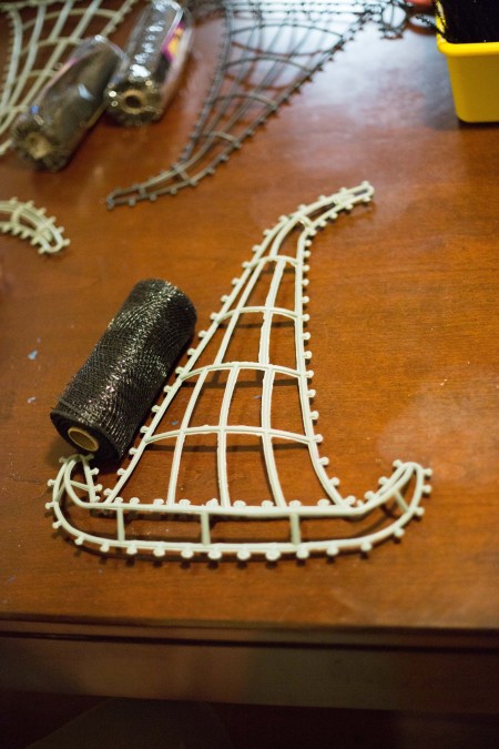 A empty frame ready to be decorated.