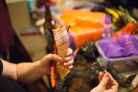 Dollar Tree Witch Hat