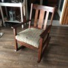 Value and Age of a Murphy 711 Rocking Chair - rocking chair with upholstered seat