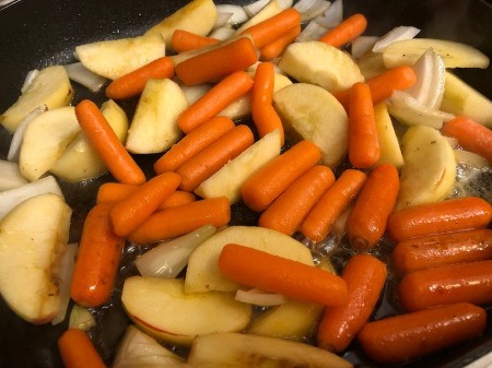 sauteing veggies