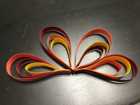 3D Funny Turkey Card - make more sets for the tail