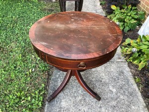 Information on a Brandt Drum Table - old drum table
