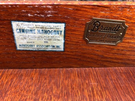 Information on a Brandt Drum Table