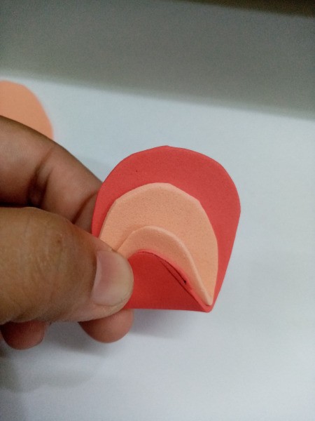 Flower Foam Pen Case and Stand - fold up to create layers