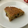 baked Raisin Oatmeal Scone on plate