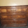 Value of a Dixie Tahiti Faux Bamboo Dresser - dresser with faux bamboo molding around the drawer fronts and top