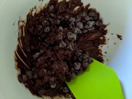 melted Chocolate chips
