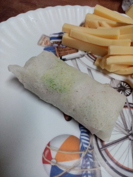 Leafy Cheese in wrapper