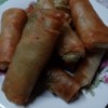 browned Leafy Cheese Rolls