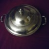 Distinguishing Between Silver and Silver Plate - covered serving dish