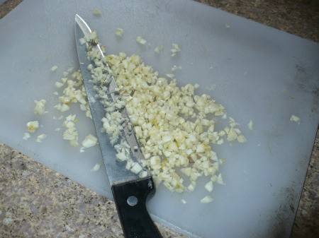 minced garlic