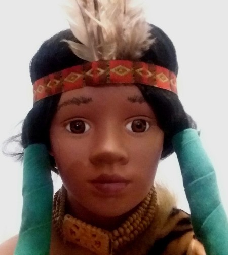 Value of Porcelain Native American Dolls