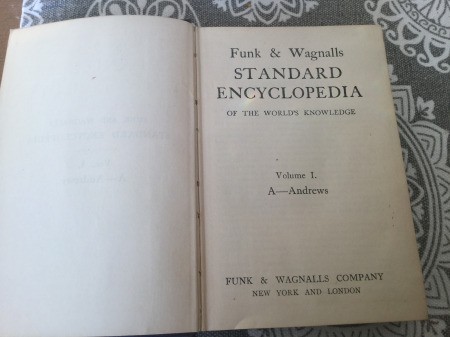 Value of 1912 Funk and Wagnalls Encyclopedia Set