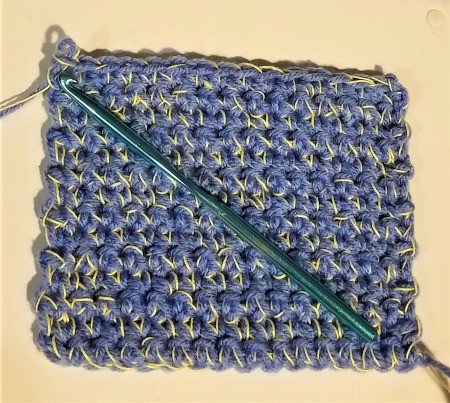 Crocheted Pouch with Lanyard for Crafting Supplies - measure the necessary height and make corresponding number of rows