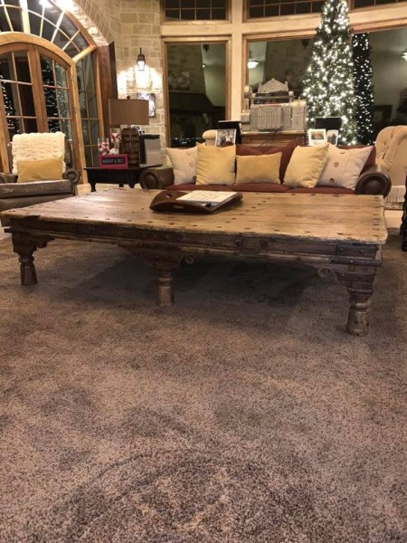 Identifying a Coffee Table - rustic coffee table